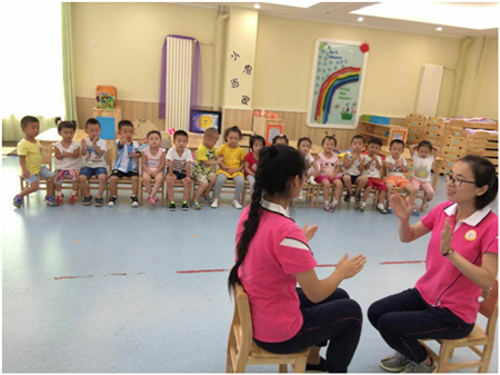 大风车翡翠外滩幼儿园举办地震演习