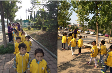 北京大风车章丘市妇女儿童活动中心幼儿园 参观气象局社会实践