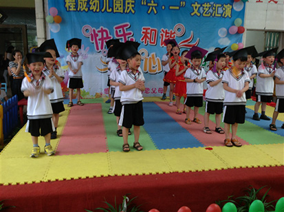 北京大风车江西萍乡湘东程成双语幼儿园庆六一活动